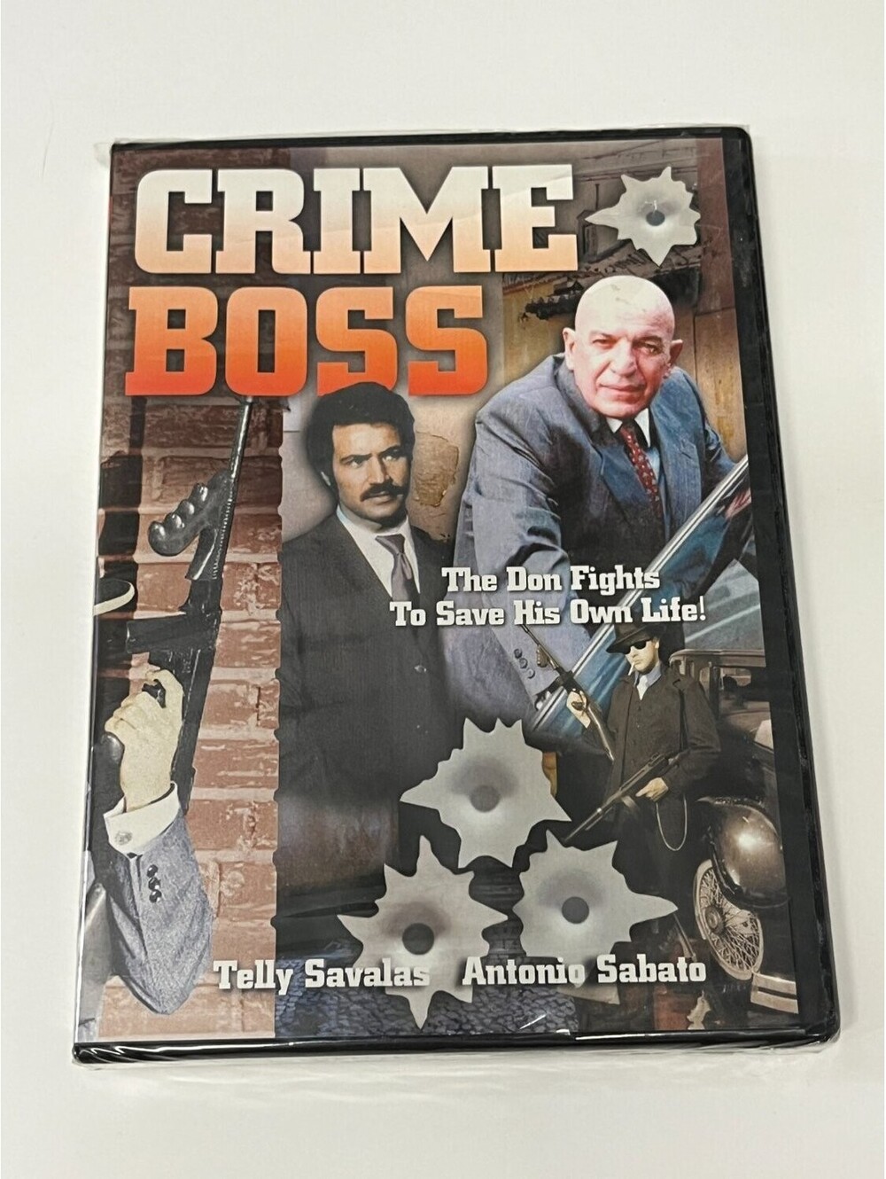 Alberto De Martino Crime Boss DVD 1975 Label Miracle Pictures Region Free New
